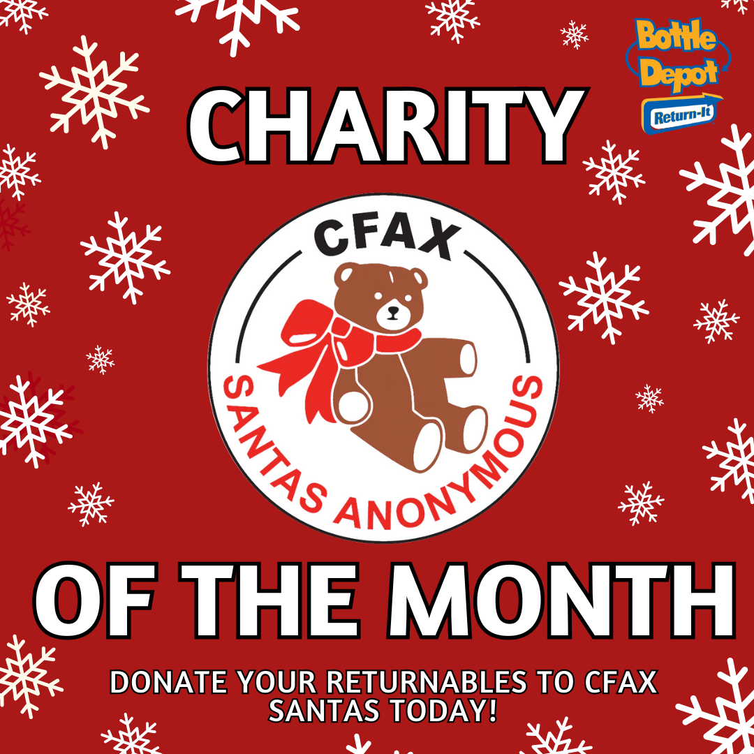 The Bottle Depot - Charity of the Month