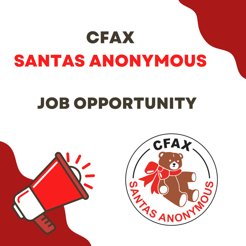 CFAX Santas Anonymous Job Opportunity