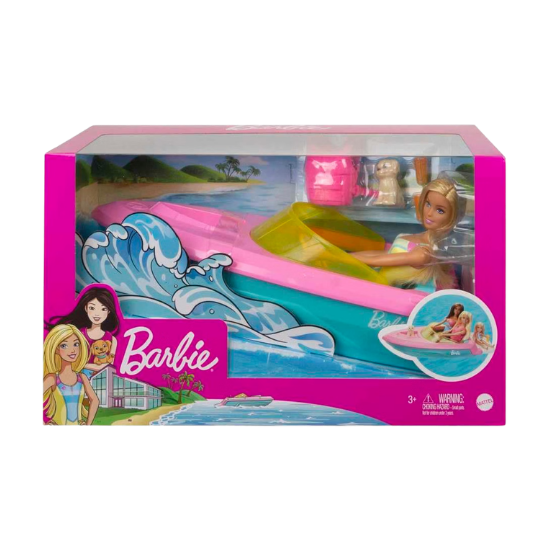Barbie Boat & Doll