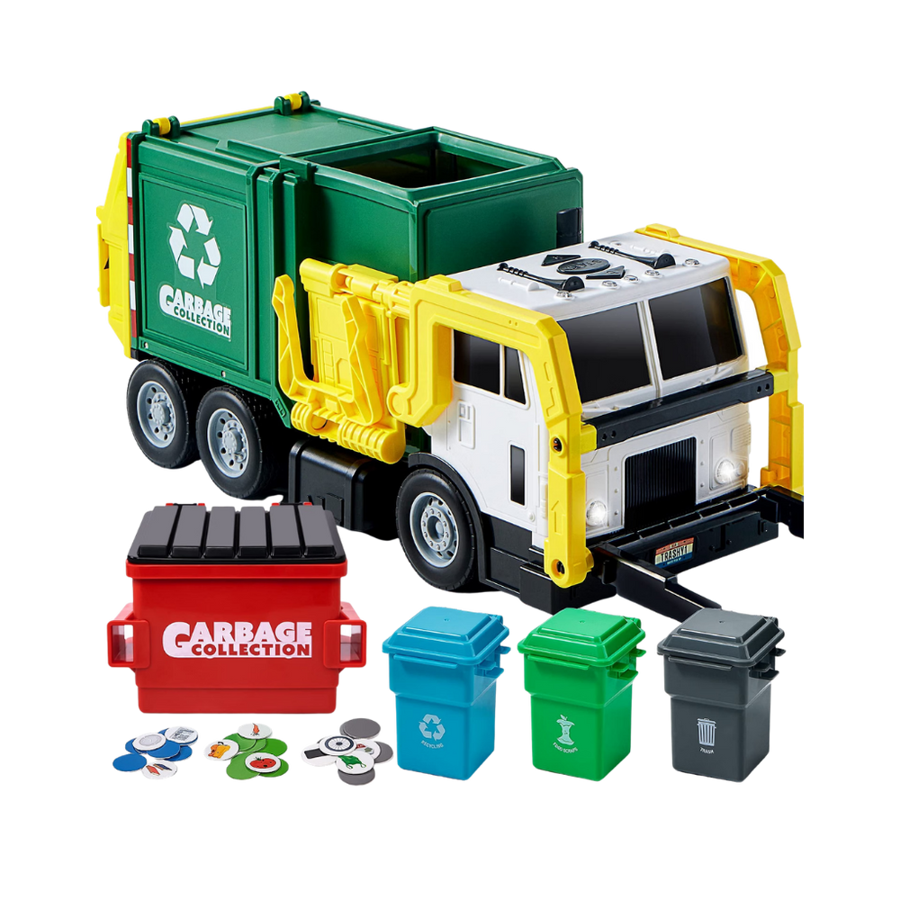 Garbage Truck with Bins 3+