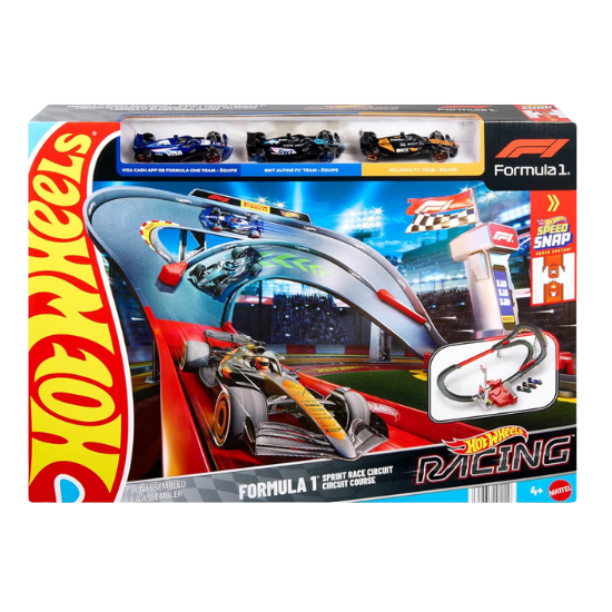 Hot Wheels Formula 1 Racing 4+