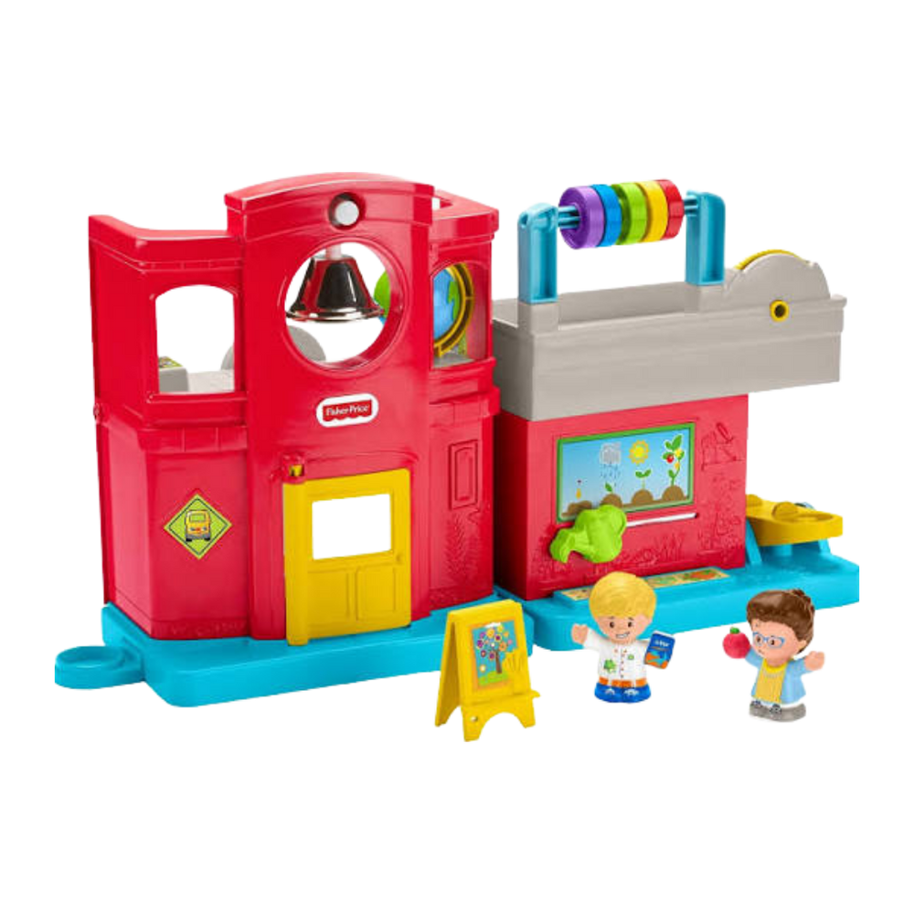 Little People School & 2 figures 1+