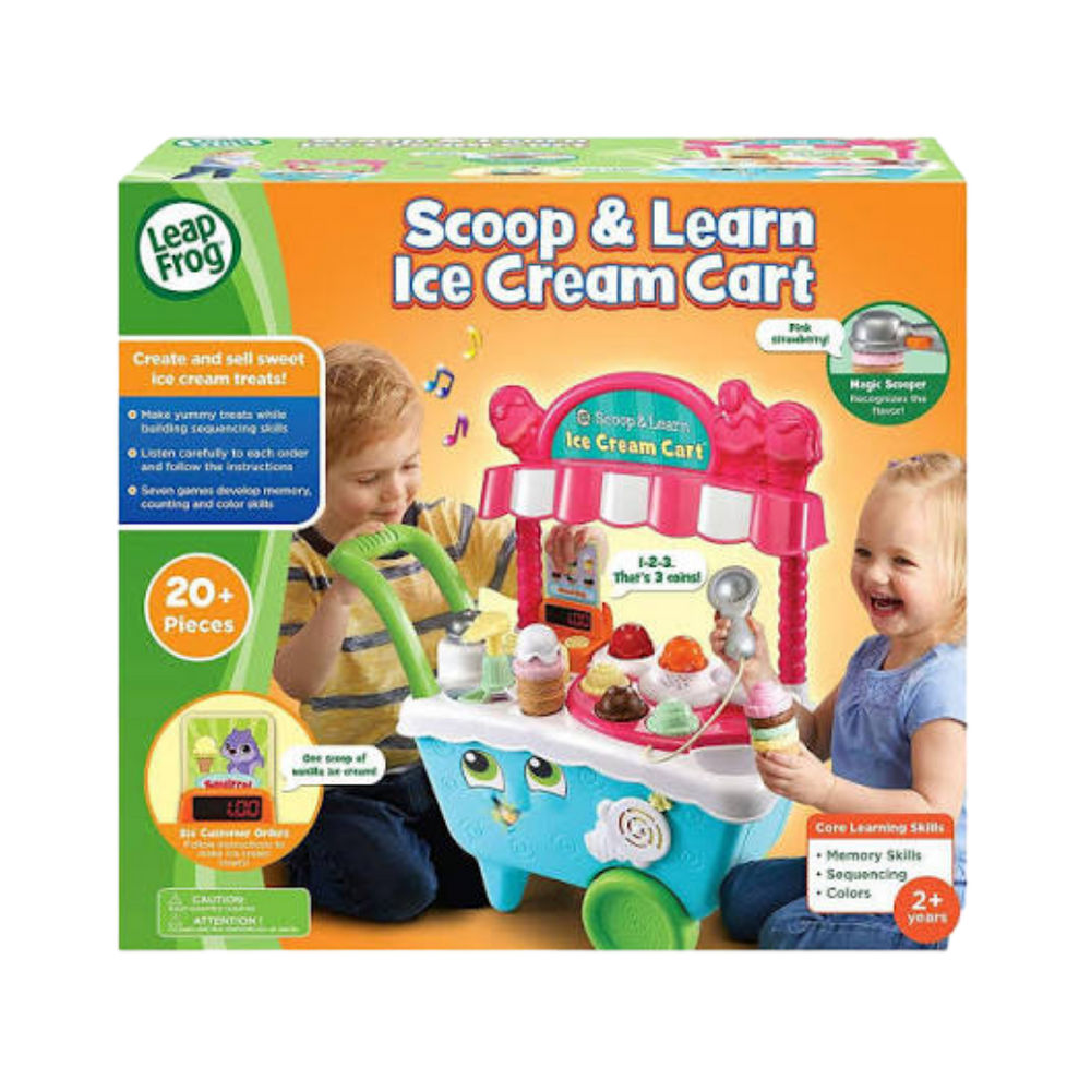 LeapFrog Scoop & Learn Ice Cream Cart 2+