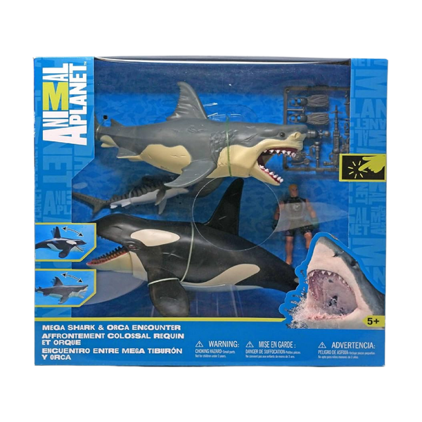 Mega Shark & Orca 3+