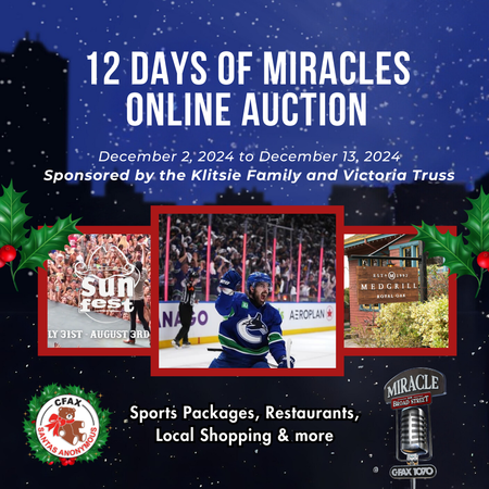 12 Days of Miracles Online Auction