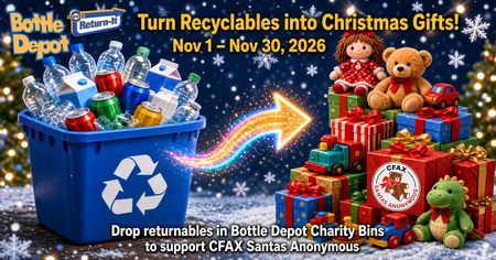 Bottle Depot - November Charity of the Month!