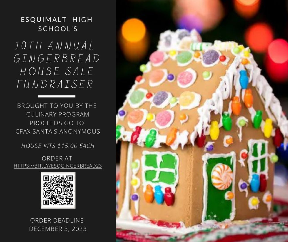 Esquimalt High School's 10th Annual Gingerbread House Fundraiser