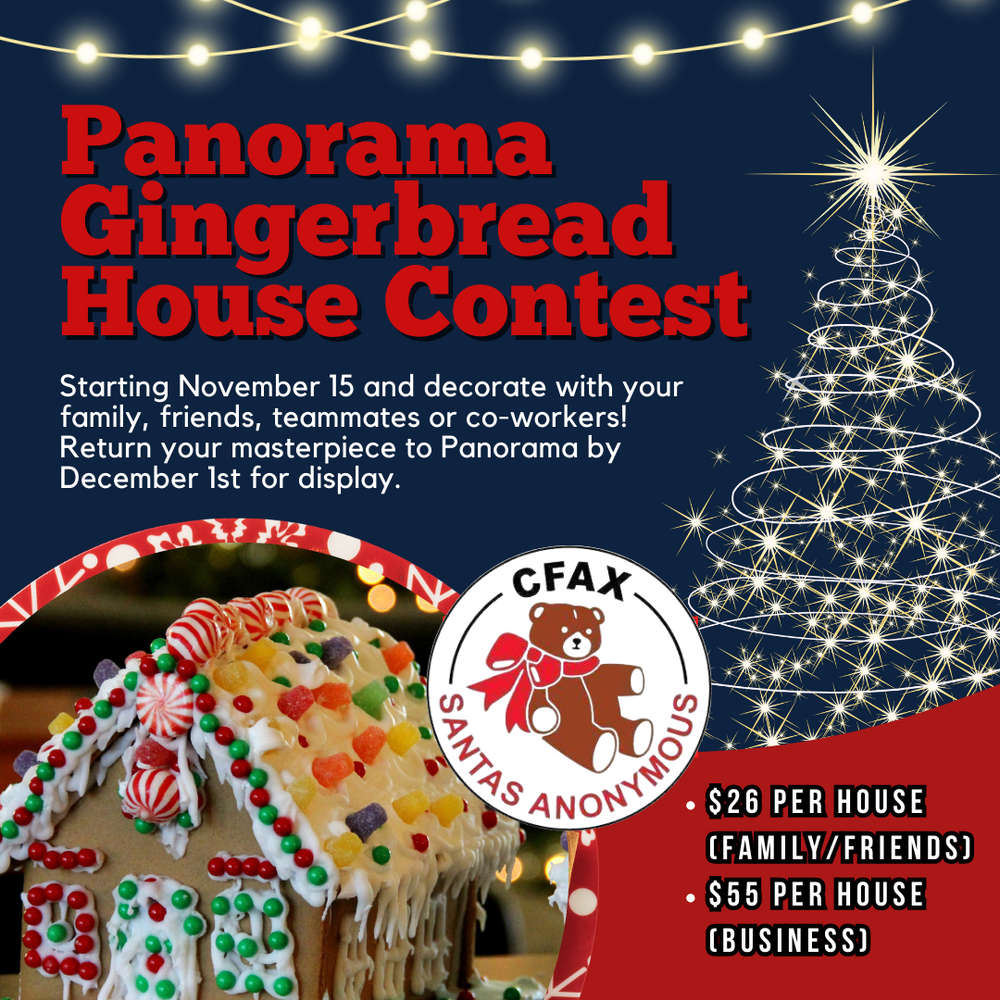 Panorama Gingerbread House Contest