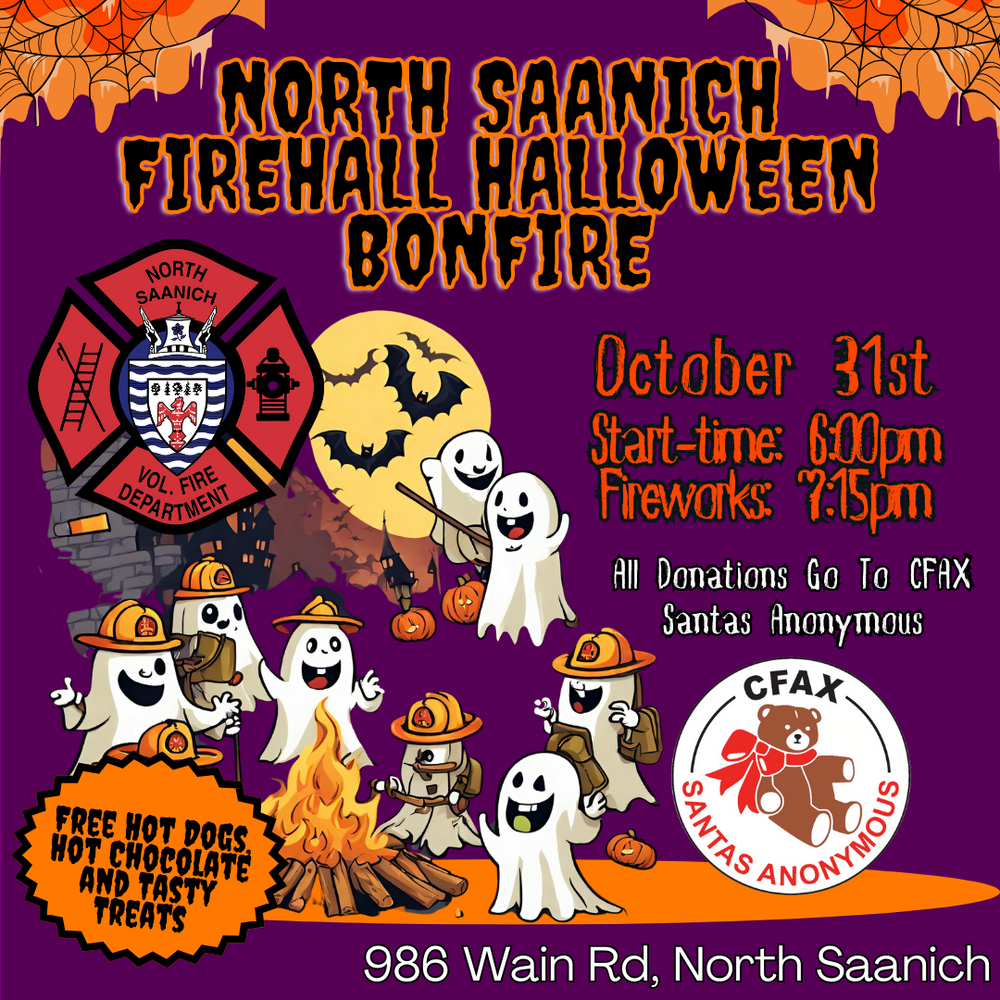 North Saanich Fire Bonfire and Fireworks Event