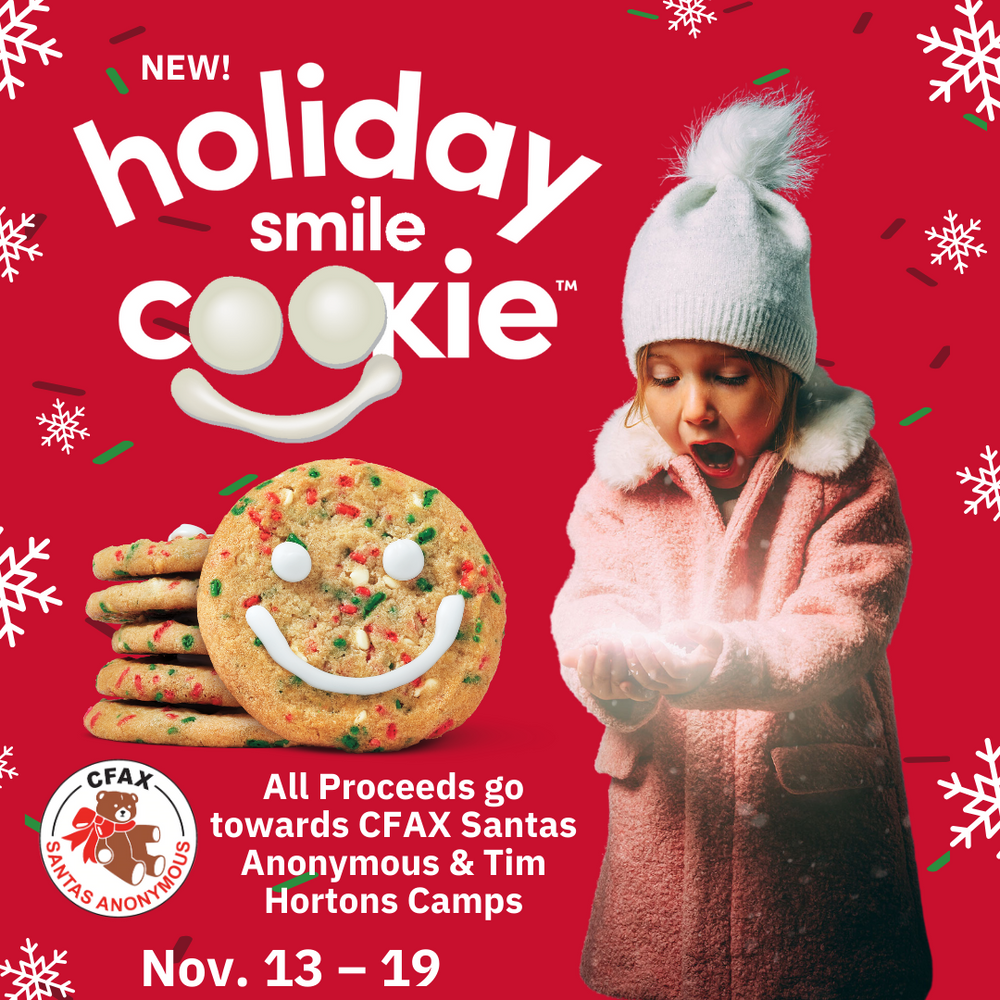 Tim Hortons Holiday Smile Cookies