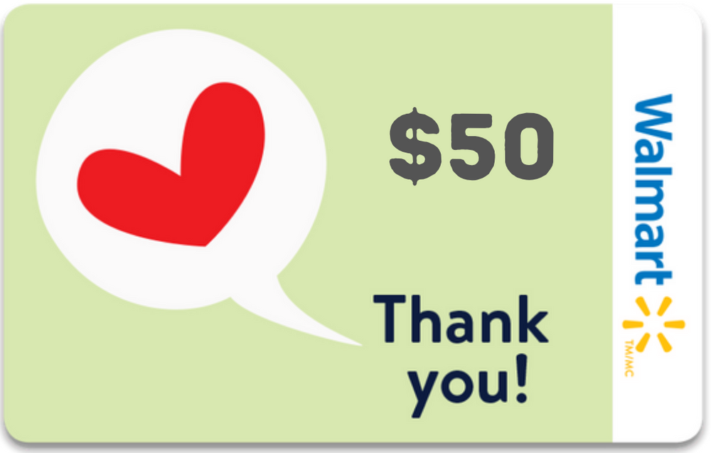 $50 Gift Card - Walmart