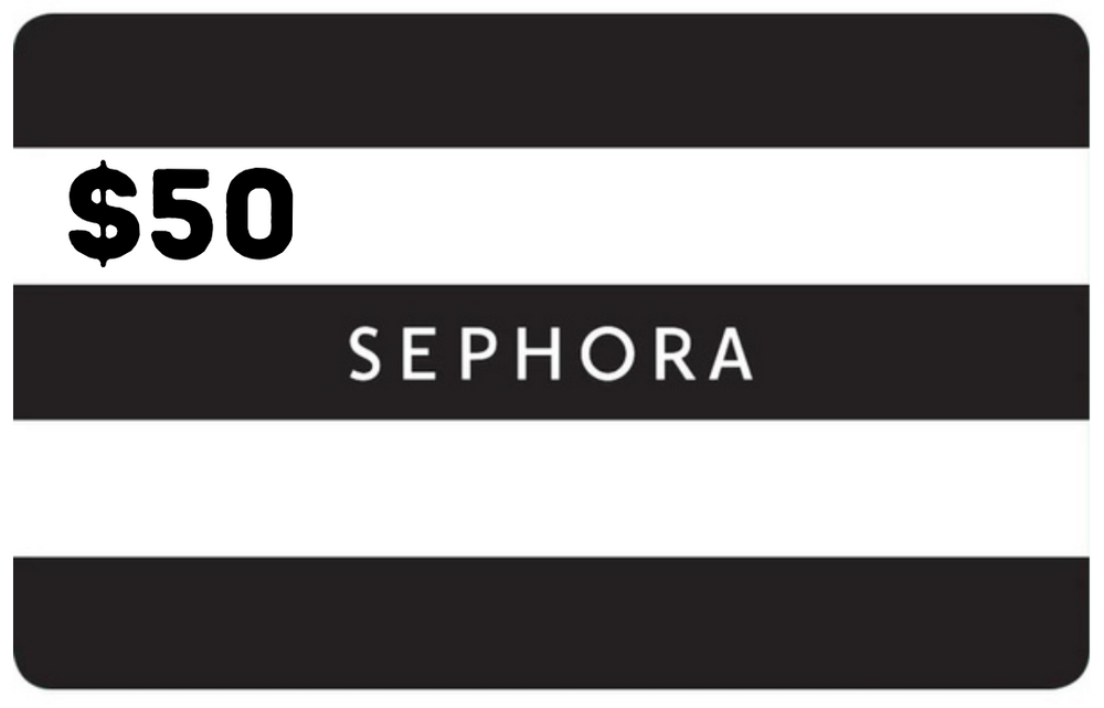 $50 Gift Card - Sephora