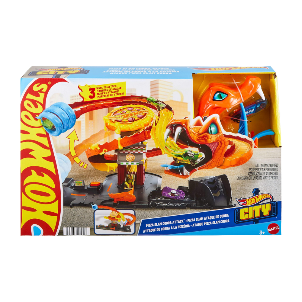 Hot Wheels Pizza Slam Cobra Attack 3+