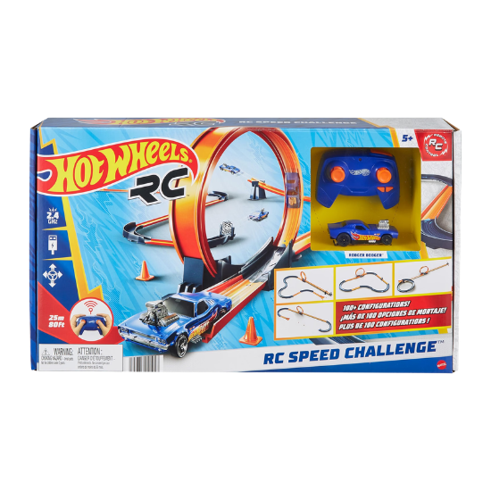 Hot Wheels Track with RC Car 5+