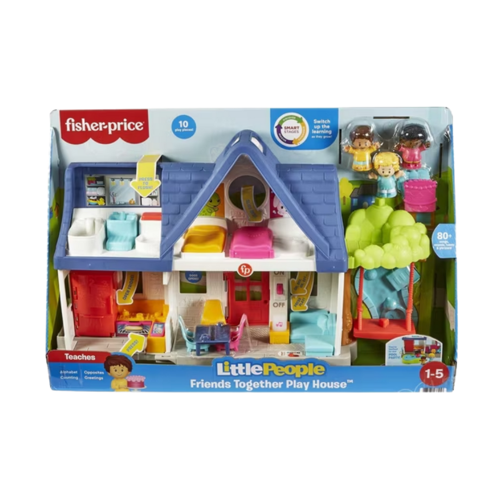 Little People 3 Friends Play House 2+