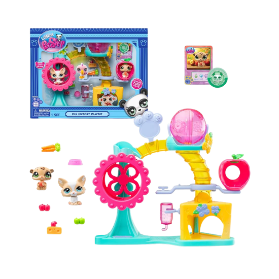 Littlest Pet shop Fun Factory Playset