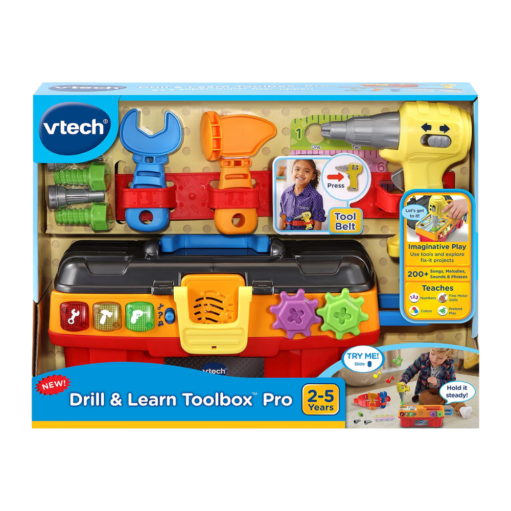 VTech Drill & Learn Toolbox Pro 2+