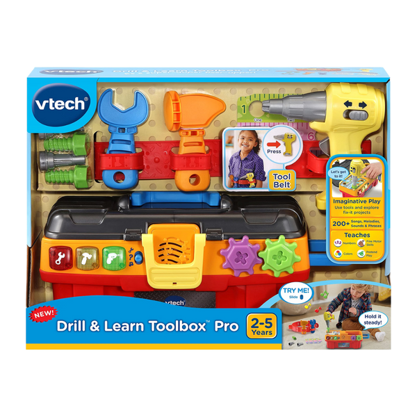 VTech Drill & Learn Toolbox Pro 2+